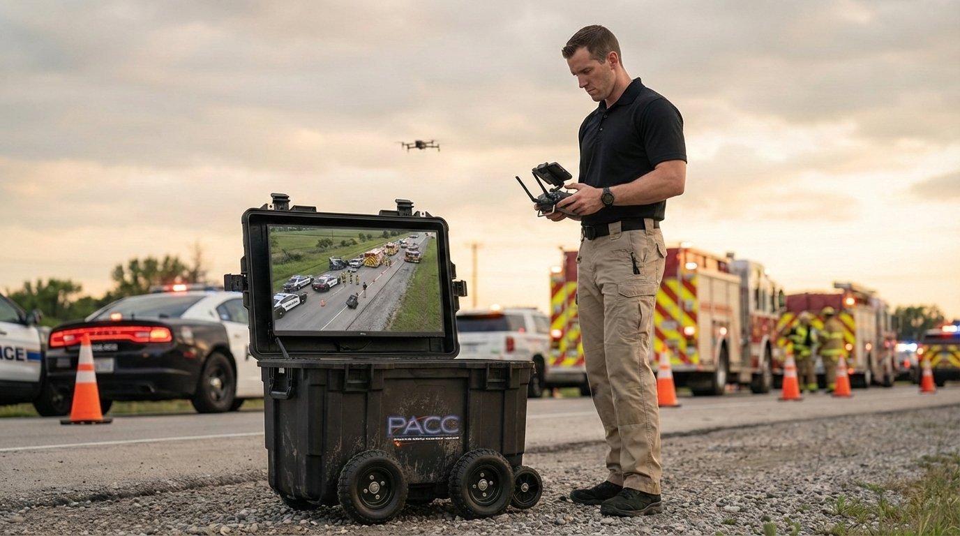 PACC in action at accident scene